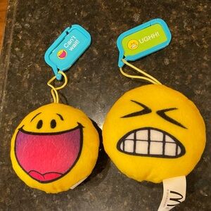 2 MCDONALD’S EMOJI PLUSH